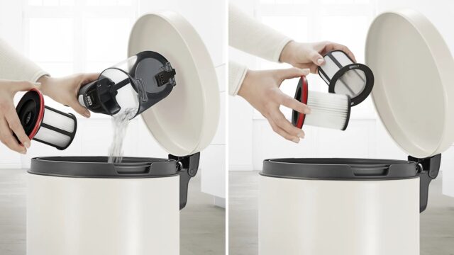 Bosch Serie 6 BCS611P4A stick vacuum/electric broom Battery Dry Hygiene Filter Bagless 0.3 L Black 2.5 Ah - imagine 6