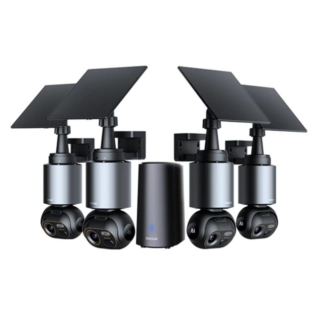Botslab W510 4K AI Security Camera System 4-Camera Kit | Security camera system | 4 solar cameras, NVR 32GB, 10000mAh - imagine 2