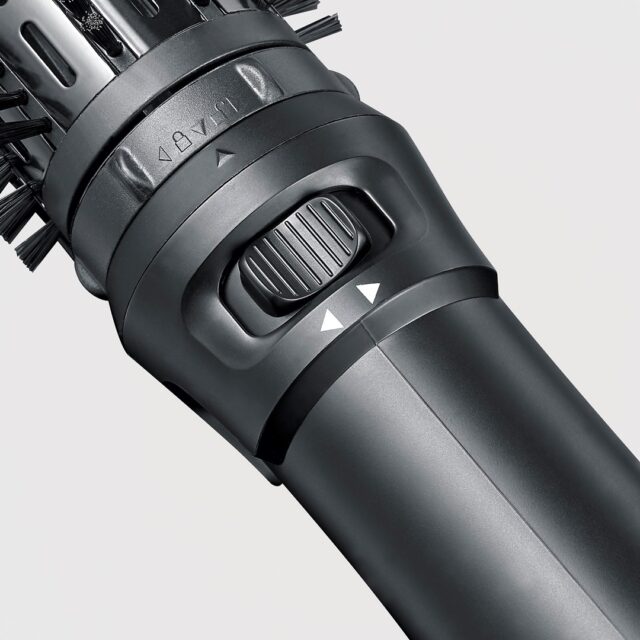 Severin WL 0241 hair styling tool Hot air brush Warm Black 1000 W 1.8 m - imagine 2