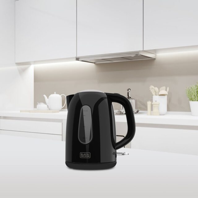 Black & Decker BXKE2203E electric kettle 1.7 L 2200 W Black - imagine 5