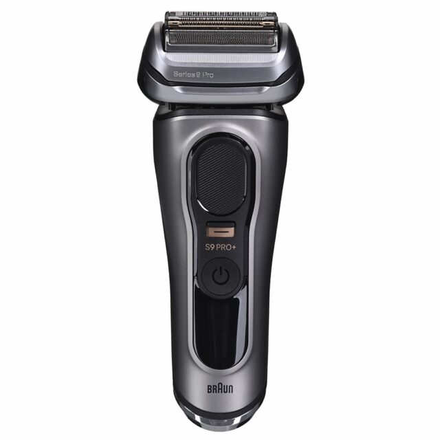 Braun Series 9 Pro+ 9565cc Wet & Dry Foil shaver Trimmer Metallic - imagine 2