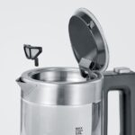 Severin WK 3472 electric kettle 0.5 L 1100 W Silver - imagine 9