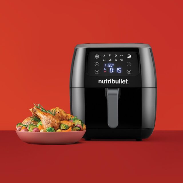 NutriBullet XXL 7L Black Air Fryer - imagine 3