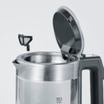 Severin WK 3458 electric kettle 0.5 L 1100 W Black  Transparent - imagine 4