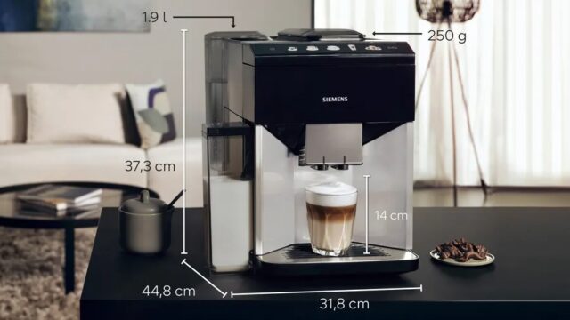 Siemens EQ.500 TQ513R01 coffee maker Fully-auto Espresso machine 1.9 L - imagine 3