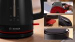 Bosch TWK3M123 electric kettle 1.7 L 2400 W Black
