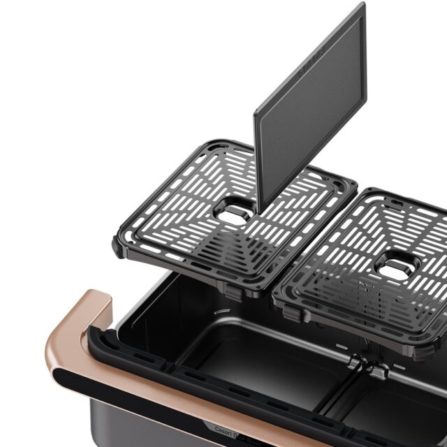 Cosori Dual Blaze TwinFry Air Fryer Hot air fryer 10 litres Black - imagine 5