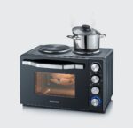 Severin TO 2074 toaster oven 30 L 2500 W Black Grill - imagine 8