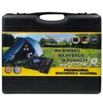 ELICO BDZ-155B Portable camping gas stove for 2.2 kW cartridges  piezo ignition. - imagine 5