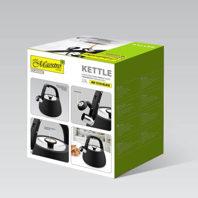 Kettle Maestro MR-1318-BLACK Black - imagine 4