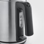 Severin WK 3489 electric kettle 1 L 2400 W Black  Silver - imagine 6