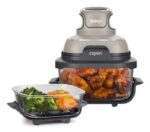Ninja CRISPi Single 3.8 L 1700 W Hot air fryer Grey  Stone colour  Transparent