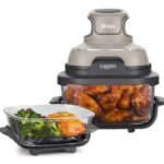 Ninja CRISPi Single 3.8 L 1700 W Hot air fryer Grey  Stone colour  Transparent