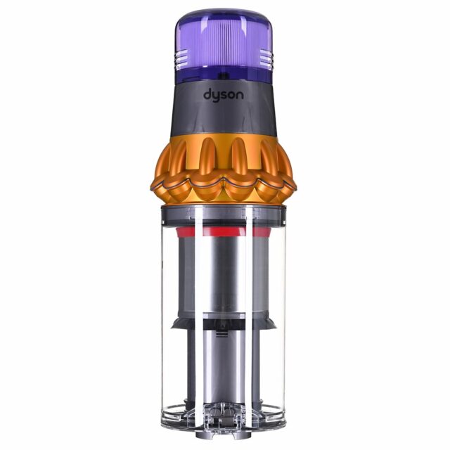 Dyson Vacuum Cleaner V15s Detect Dry and Wet Submarine 448798-01 - Nickel-Satin Yellow - imagine 8