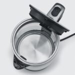 Severin WK 3420 electric kettle 1.7 L 2200 W Black  Stainless steel  Transparent - imagine 5