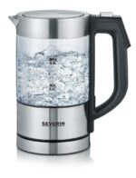 Severin WK 3458 electric kettle 0.5 L 1100 W Black  Transparent - imagine 6