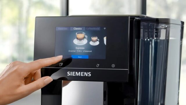 Siemens EQ700 TP713R09 Espresso machine 2.4 l Black - imagine 2