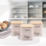 SET OF METAL CONTAINERS 3 PCS MR-1775-3S-IVORY - imagine 2