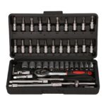 Extralink Powerlink | Tool Set | Socket Wrenches, Case, 46 Pieces - imagine 3