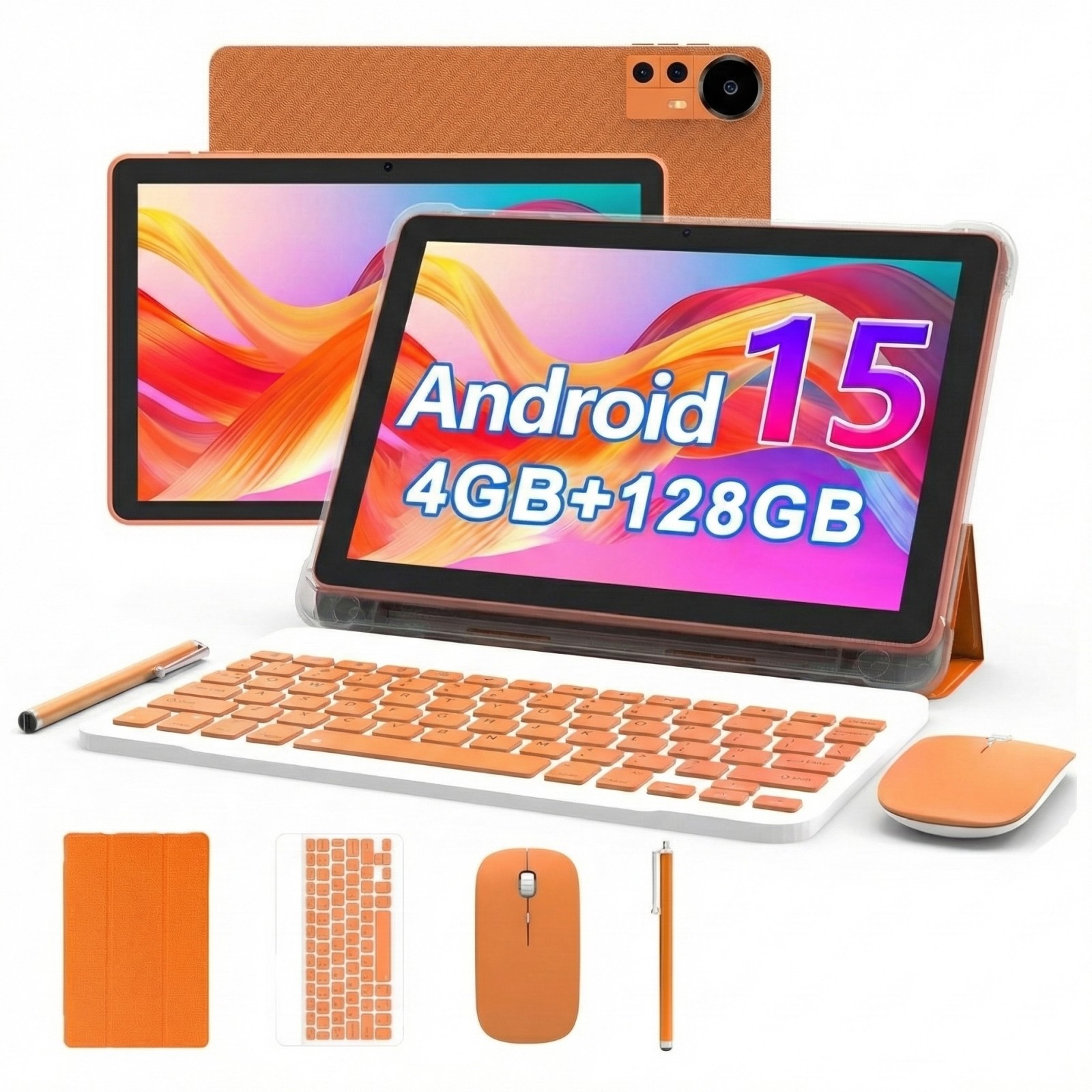 cps-8bbcc63e2d4eeda2f6ae0cf083fb86c7-2026-02-24-08-33-16 EXTRALINK TABLET CP31 WiFi ANDROID 15.0, 10.1”, 128GB, KAMERA 2MP+8MP ORANGE - imagine 1
