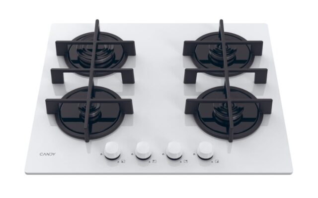 Candy CVG6WW White Built-in 59 cm Gas 4 zone(s) - imagine 2
