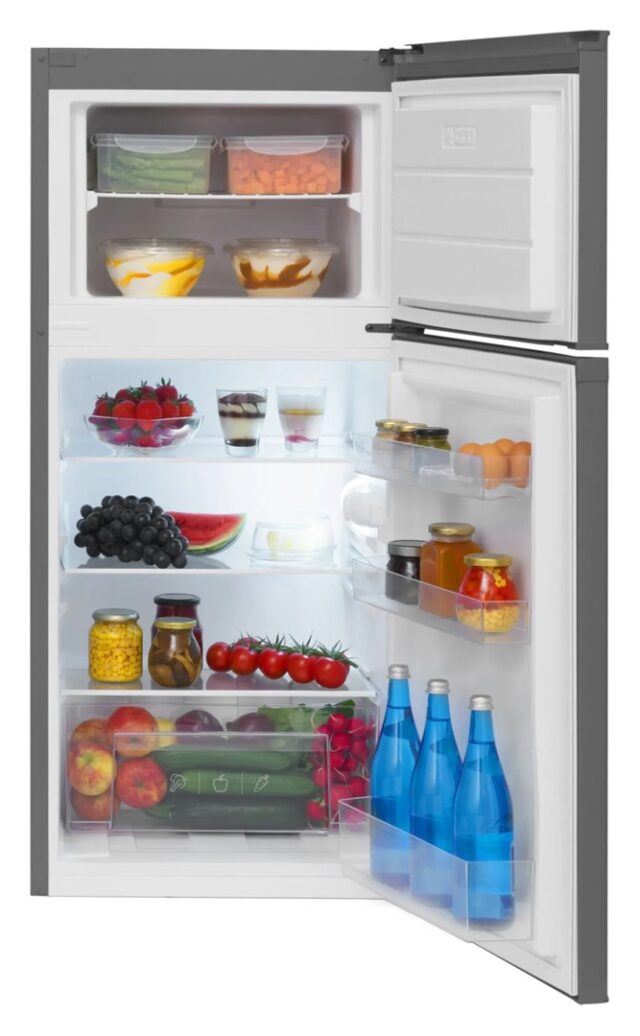 AMICA FD2015.4X(E) Silver Refrigerator with Freezer - imagine 8