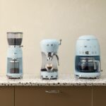Smeg ECF02PBEU coffee machine pastel blue - imagine 7