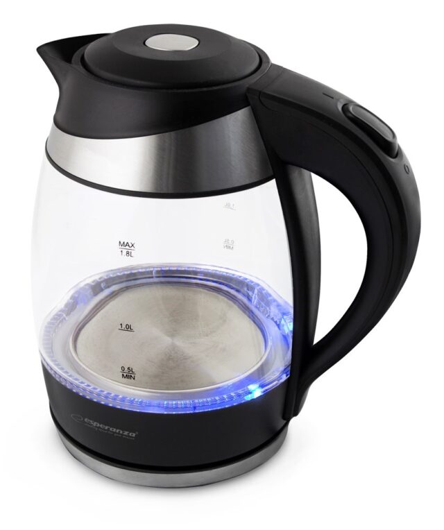 Esperanza EKK009 electric kettle 1.8 L Black  Multicolor 2200 W - imagine 2