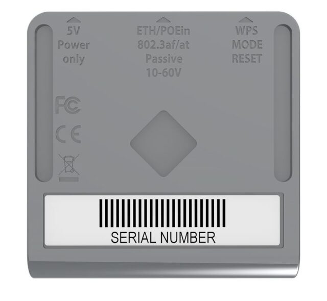 MikroTik mAP lite | Access point | RBmAPL-2nD, 2x2 MIMO, 2,4GHz, 1x RJ45 100Mb/s - imagine 8