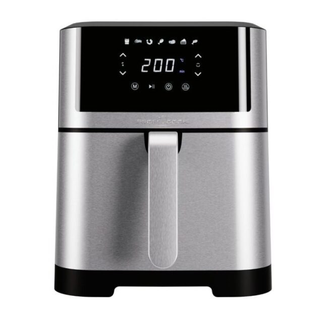 ProfiCook PC-FR 1269 H fryer Single 8 L Stand-alone 1800 W Hot air fryer Black  Stainless steel - imagine 2