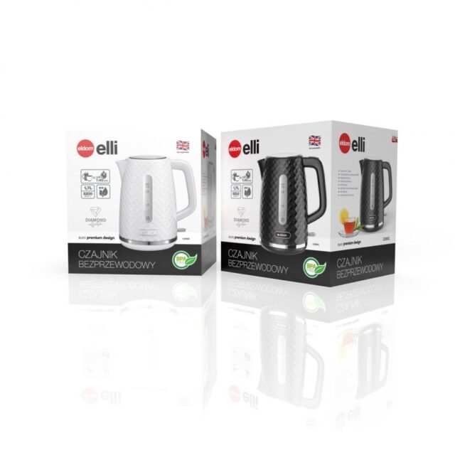 C280C ELDOM Kettle ELLI  capacity 1.7 l  power 2200 W  black  strix  black - imagine 10