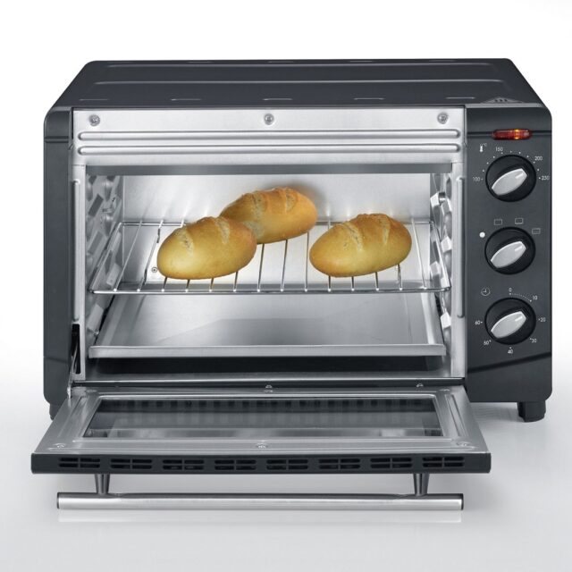 Severin TO 2067 toaster oven 20 L 1500 W Black Grill - imagine 4
