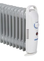 Mesko MS 7806 electric space heater Oil electric space heater Indoor White 1200 W - imagine 4
