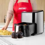 MPM MFR-11 Air Fryer Single Stand-alone 1400 W Black - imagine 6