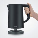 Severin WK 3483 electric kettle 1.7 L 2200 W Black - imagine 6