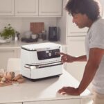 Ninja AF500EUWH fryer Double 10.4 L Stand-alone 2470 W Hot air fryer Silver  White - imagine 4