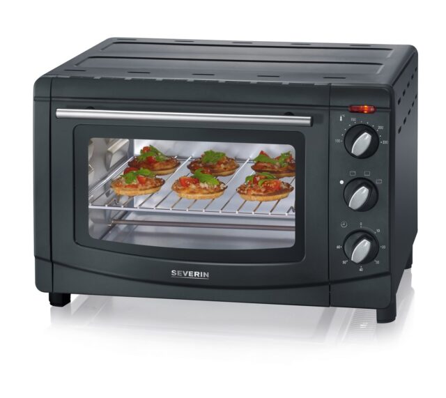 Severin TO 2067 toaster oven 20 L 1500 W Black Grill - imagine 2