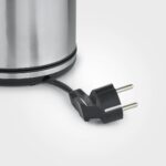 Severin WK 3489 electric kettle 1 L 2400 W Black  Silver - imagine 4