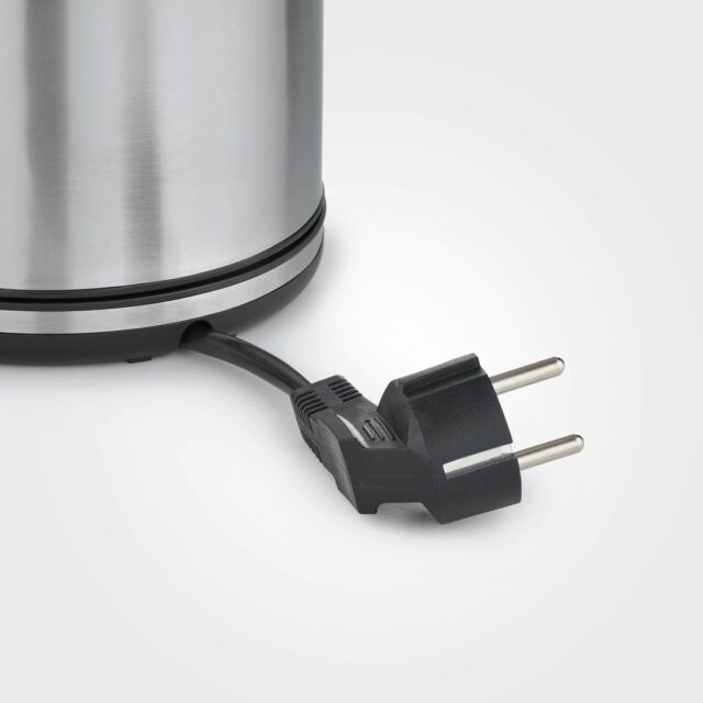 Severin WK 3489 electric kettle 1 L 2400 W Black  Silver - imagine 4