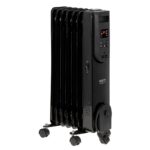 Electric oil heater with remote control CAMRY CR 7812  7 ribs  1500 W black - imagine 4