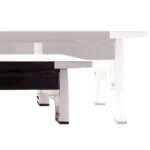 Fellowes MonitorstĂ¤nder bis 28  Max.36KG verstellbar schwarz - imagine 4