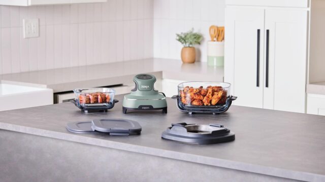 Ninja CRISPi Single 3.8 L 1700 W Hot air fryer Green  Grey  Transparent - imagine 7