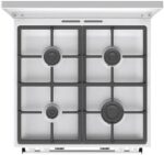 Gorenje GKS6C71WF Freestanding cooker with oven White - imagine 9