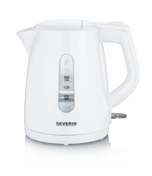 Severin WK 3411 electric kettle 1 L 2200 W White - imagine 9