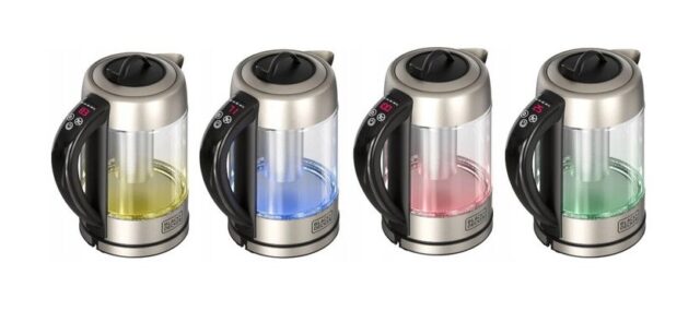 Black+Decker electric kettle BXKE2205E - imagine 5