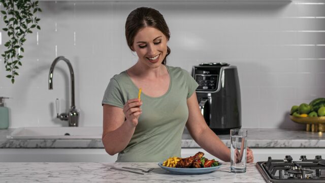 Ninja AF160 Single 5.2 L Stand-alone 1750 W Hot air fryer Grey - imagine 8