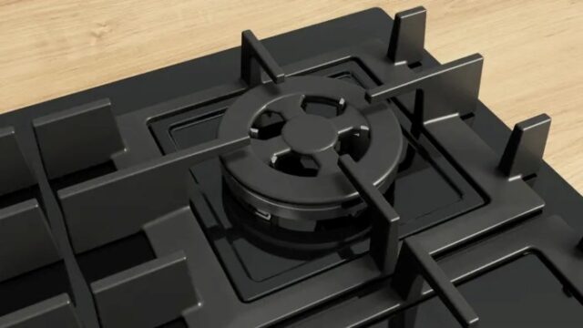 Zestaw piekarnik BOSCH HBA514BB3 + prowadnice teleskopowe BOSCH HEZ538000 + płyta gazowa BOSCH PNH6B6K40 - imagine 8