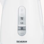 Severin WK 3411 electric kettle 1 L 2200 W White - imagine 2