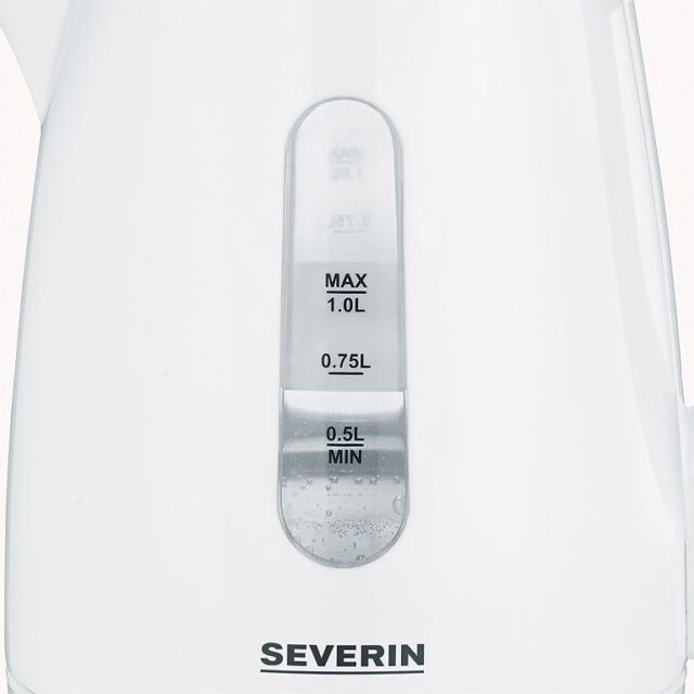 Severin WK 3411 electric kettle 1 L 2200 W White - imagine 2