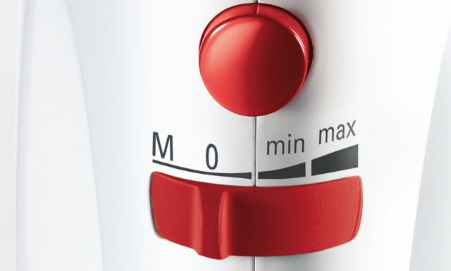 Bosch MFQP1000 mixer Hand mixer 300 W Red  White - imagine 3